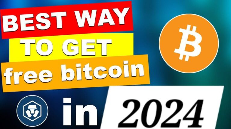 Earn Bitcoin for Free in 2024